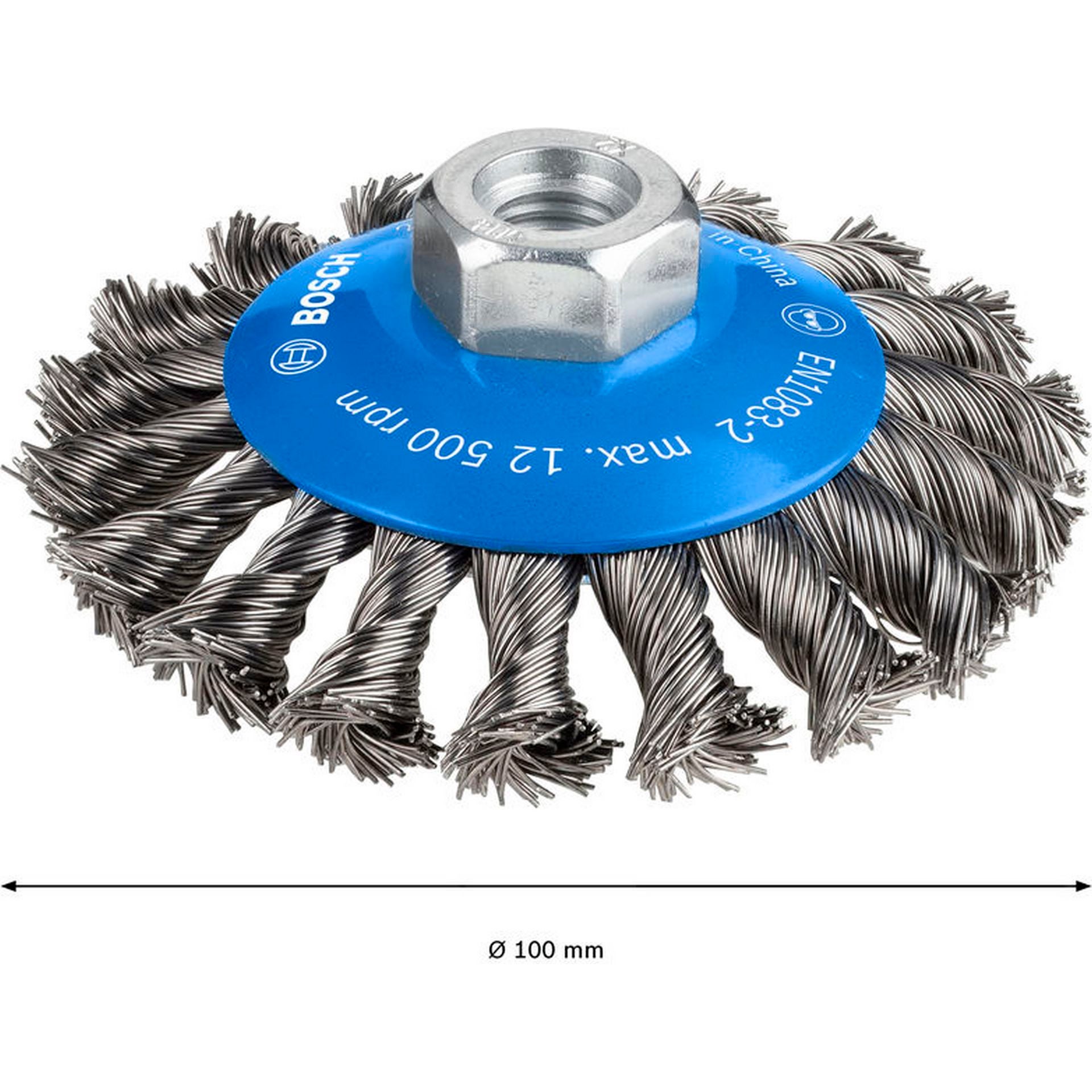 Bosch PRO Metal heavy Kegelbürste, 100 x 0,5 mm, Gewinde #2608622011