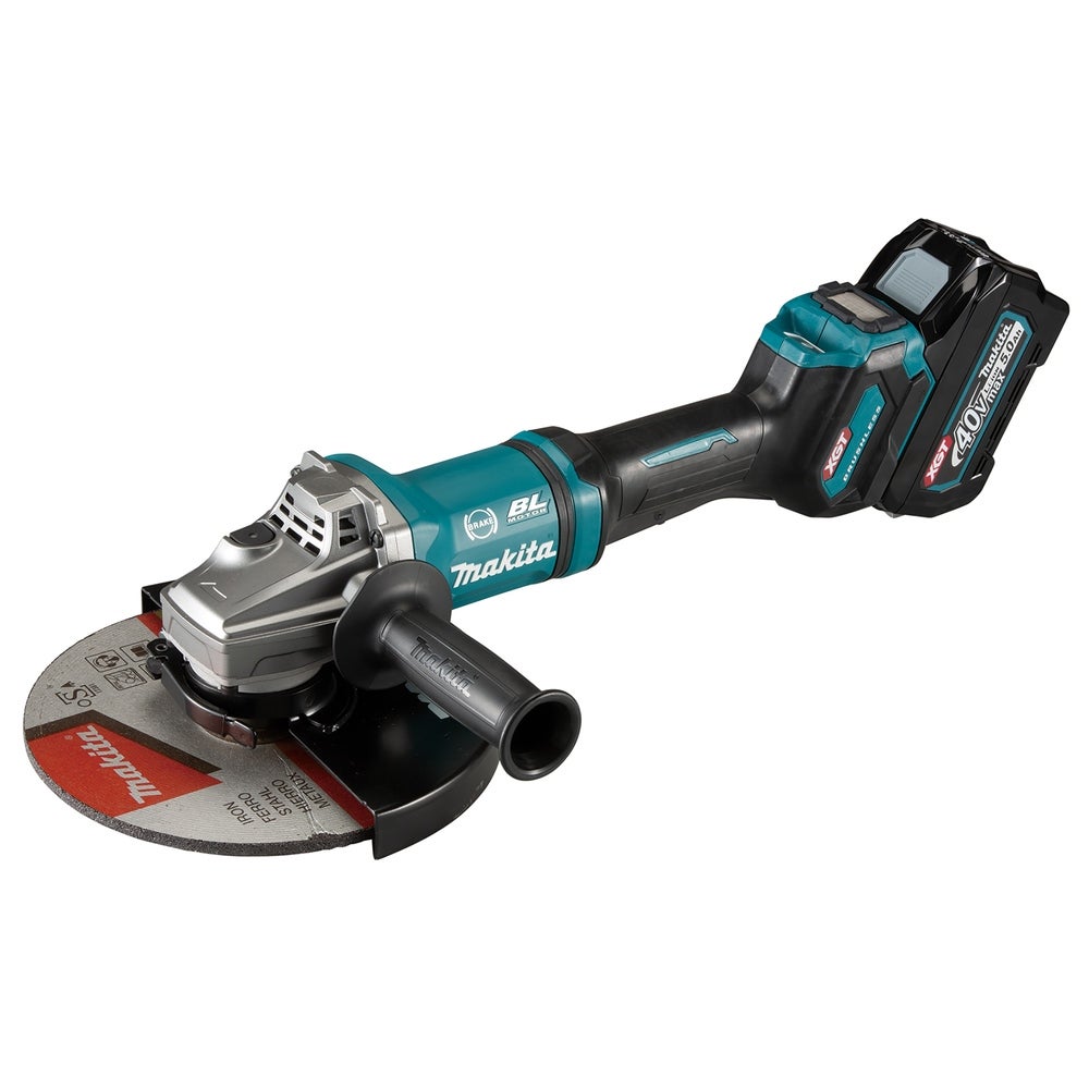 Makita Akku-Winkelschleifer XGT GA038GT201