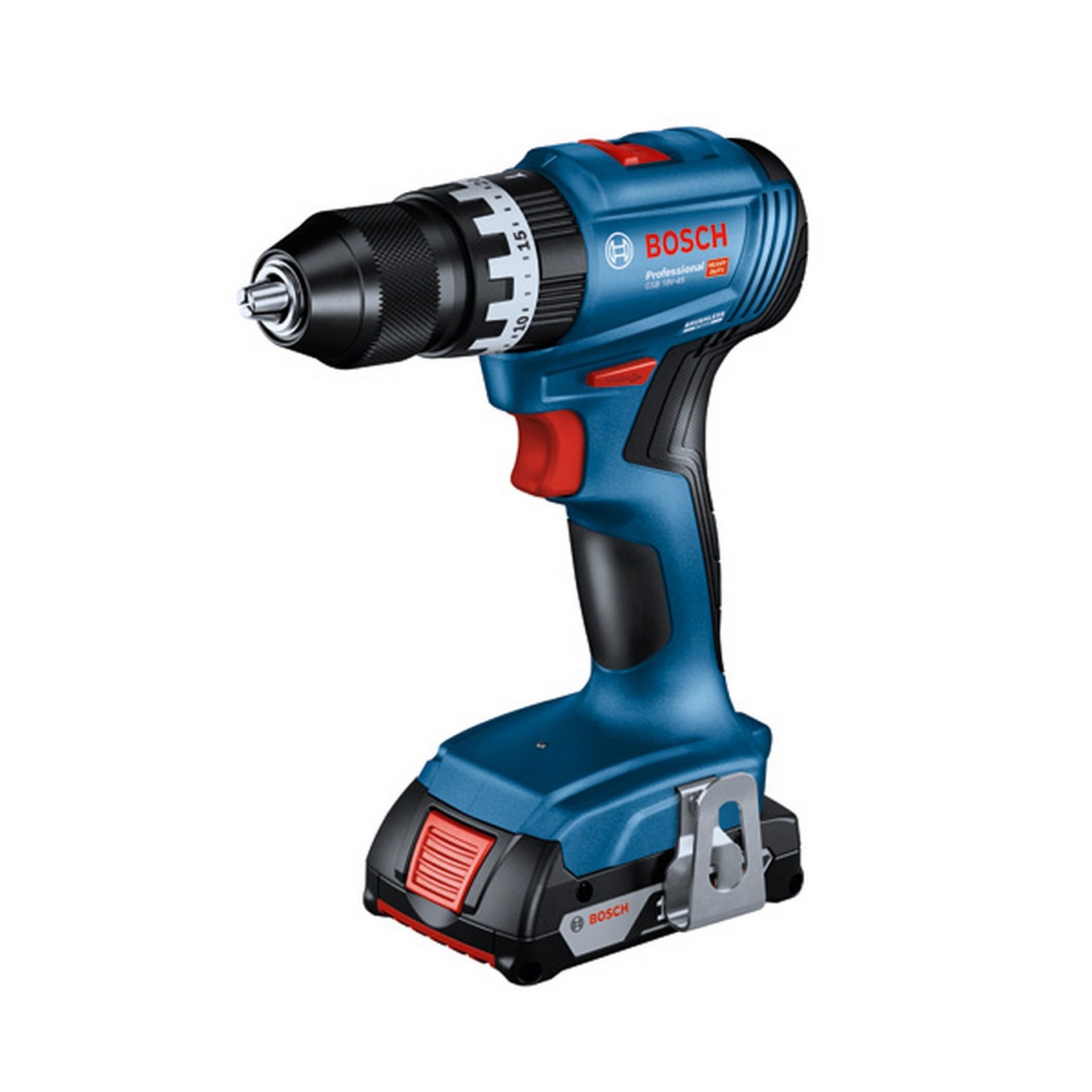 Bosch Akku-Schlagbohrschrauber GSB 18V-45, L-BOXX #06019K3301