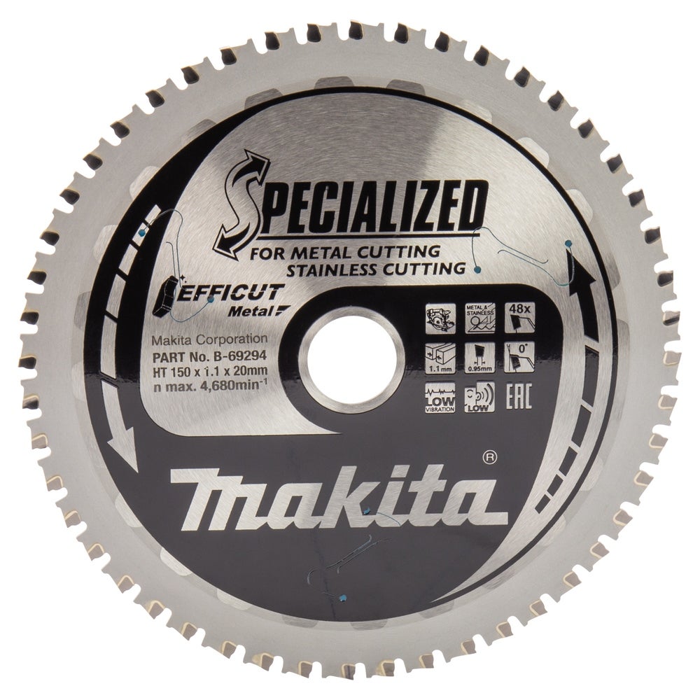 Makita EFFICUT Sägeblätter für Metall #B-69294