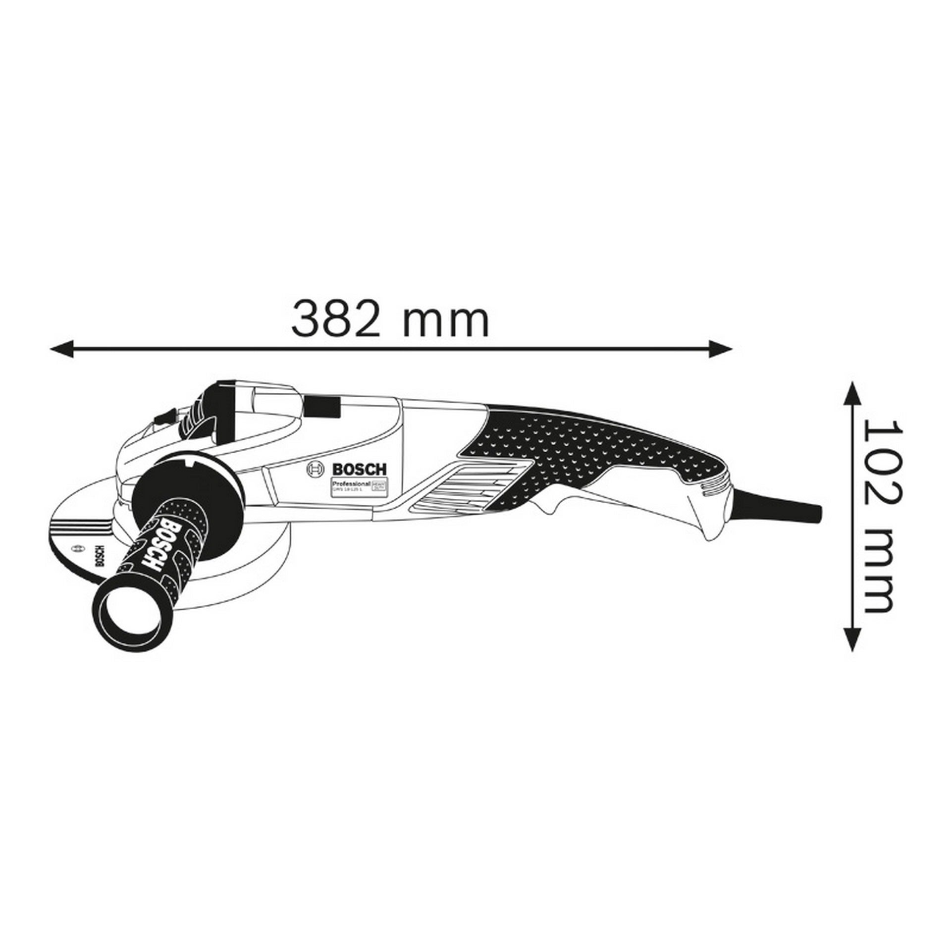 Bosch Winkelschleifer GWS 18-125 SPL #06017A3300