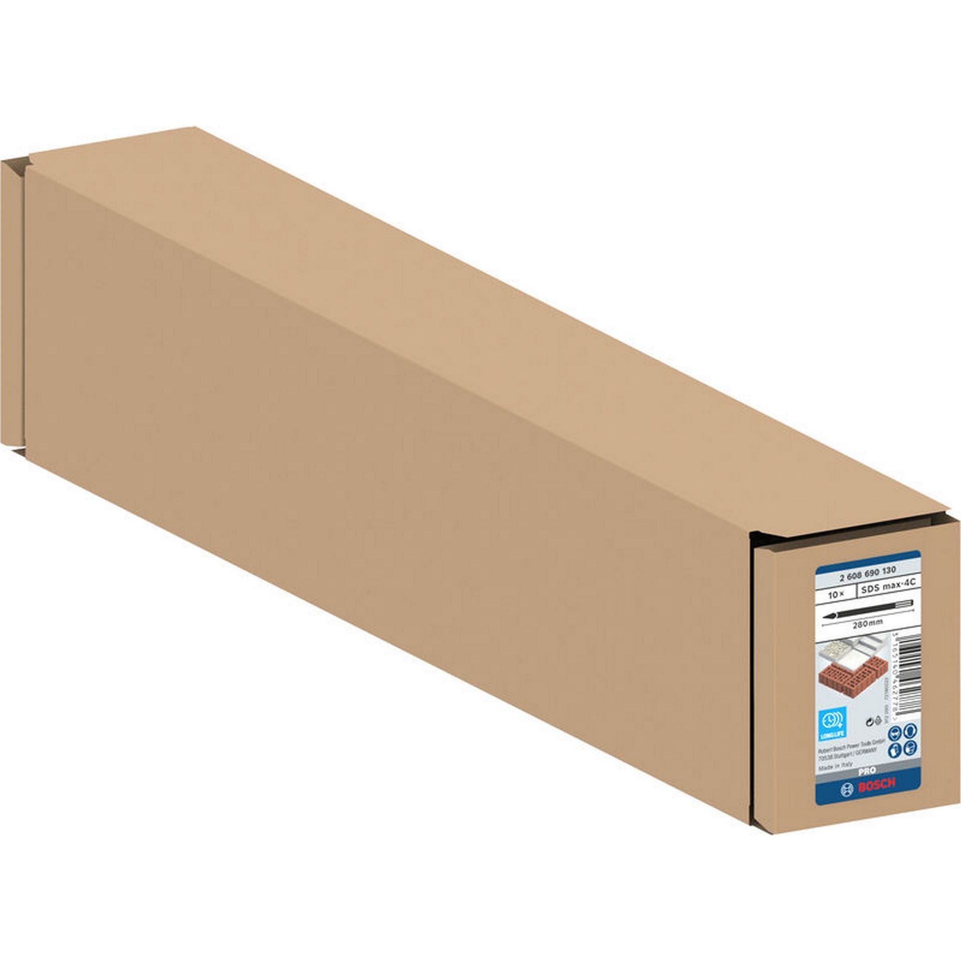 Bosch PRO SDS max-4C Spitzmeißel-Set, 280 mm, 10-tlg. #2608690130