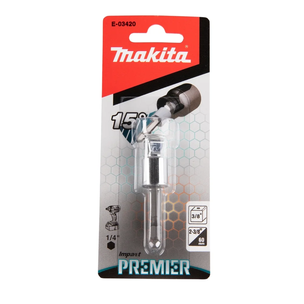 Makita Schlagnussadapter Impact Premier, 50 mm, 3/8" – 1/4" #E-03420