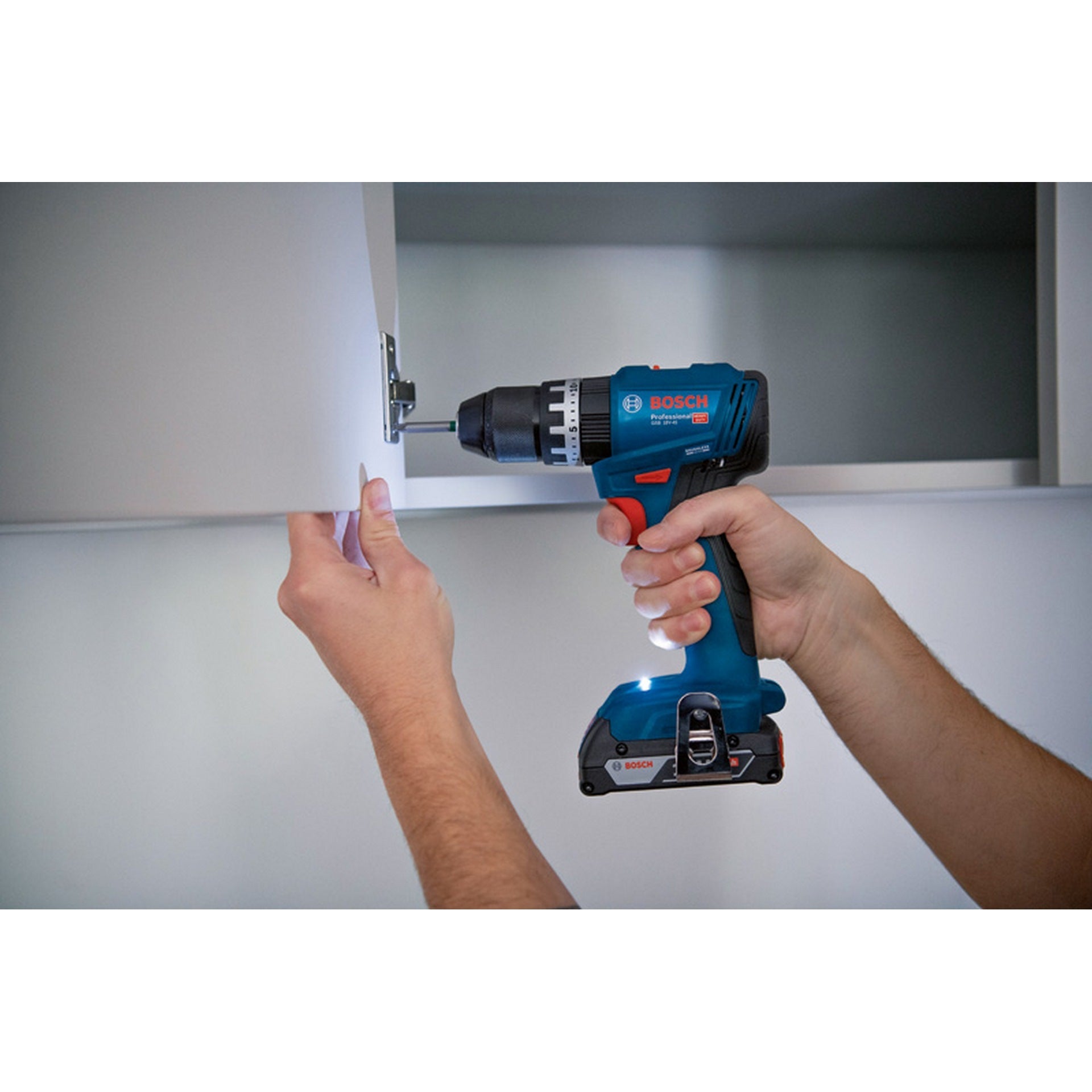 Bosch Akku-Schlagbohrschrauber GSB 18V-45, L-BOXX #06019K3301