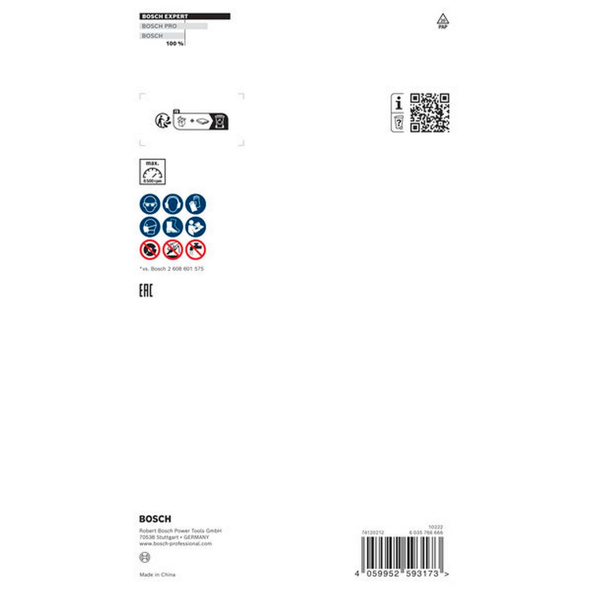 Bosch EXPERT Concrete Topfscheibe, 180x22,23x4,5 mm #2608901479