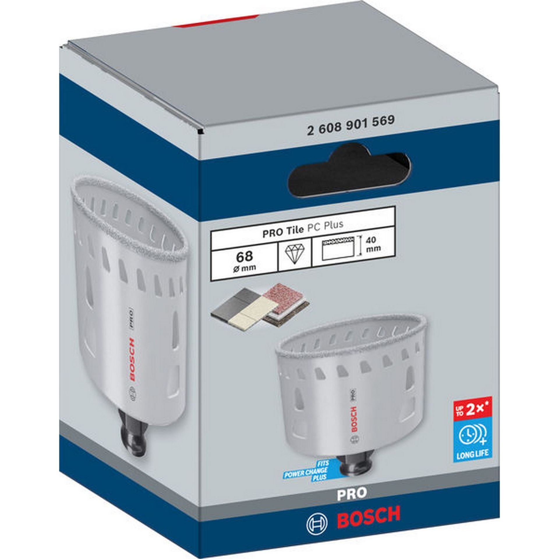 Bosch PRO Tile PC Plus Lochsäge, 68 mm, HS #2608901569