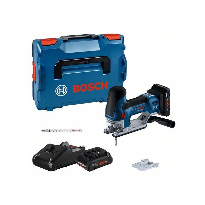 Bosch Akku-Stichsäge GST 18V-155 SC, 2 x Akku ProCORE18V 4.0Ah in L-BOXX #06015B0002