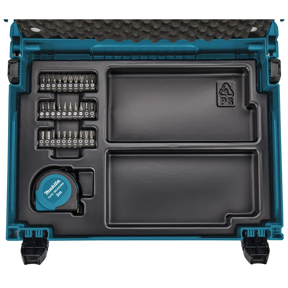 Makita 65 tlg. Bohrer- und Bitset #B-69478