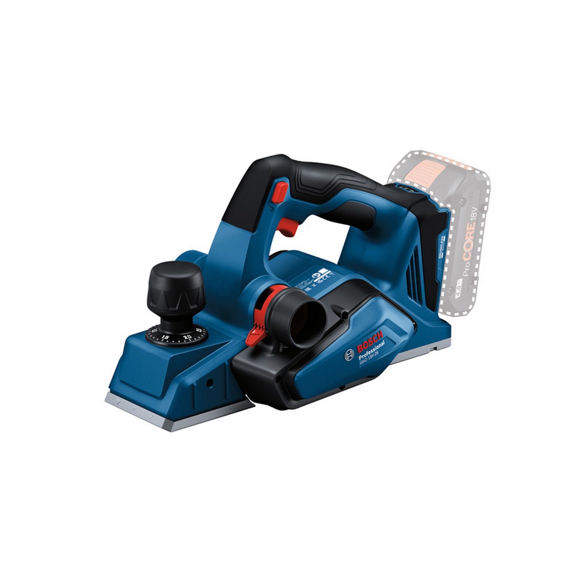 Bosch Akku-Hobel GHO 18V-26 #06015B5001