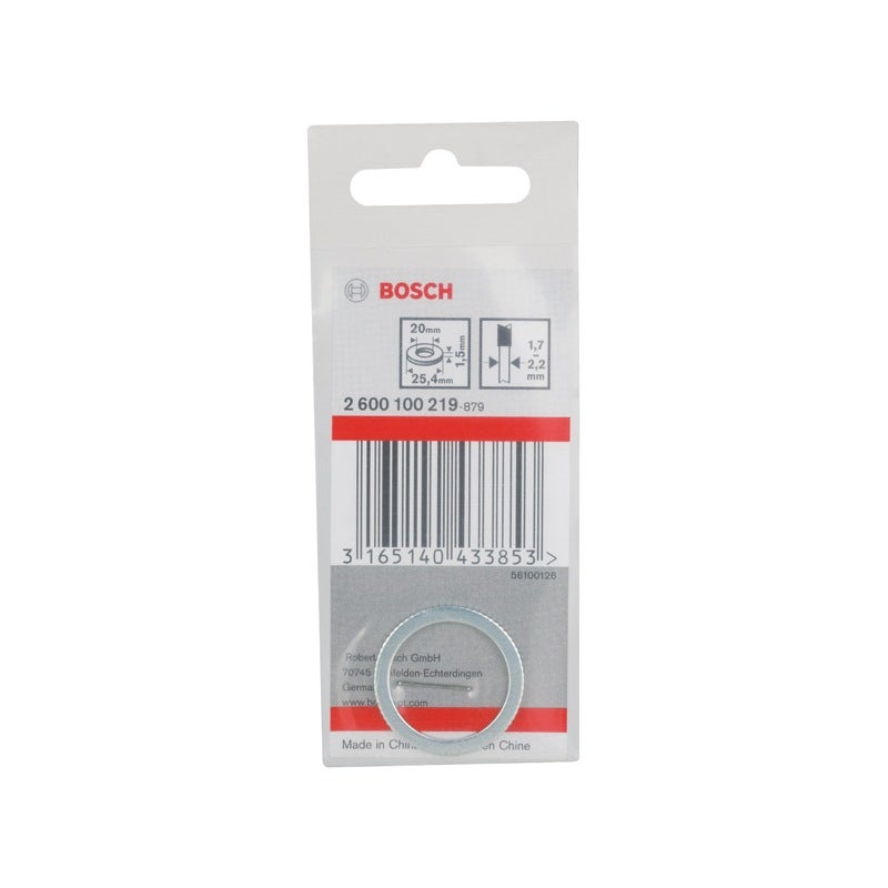 Bosch Reduzierring für PRO Kreissägeblatt, 25.4 x 1,5 x 20 mm #2600100219