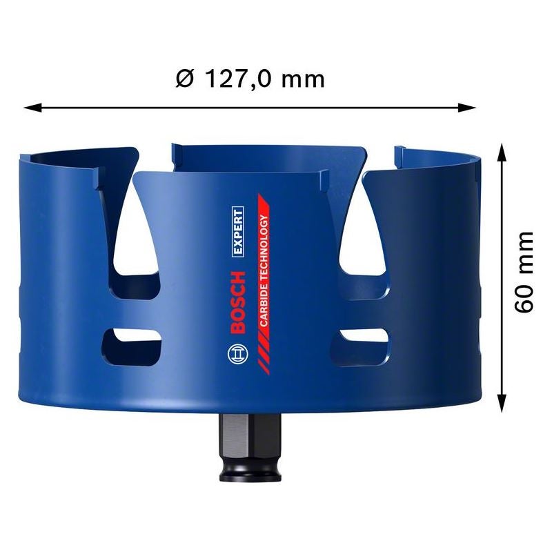 Bosch EXPERT Construction Material Lochsäge, 127x60 mm #2608900485