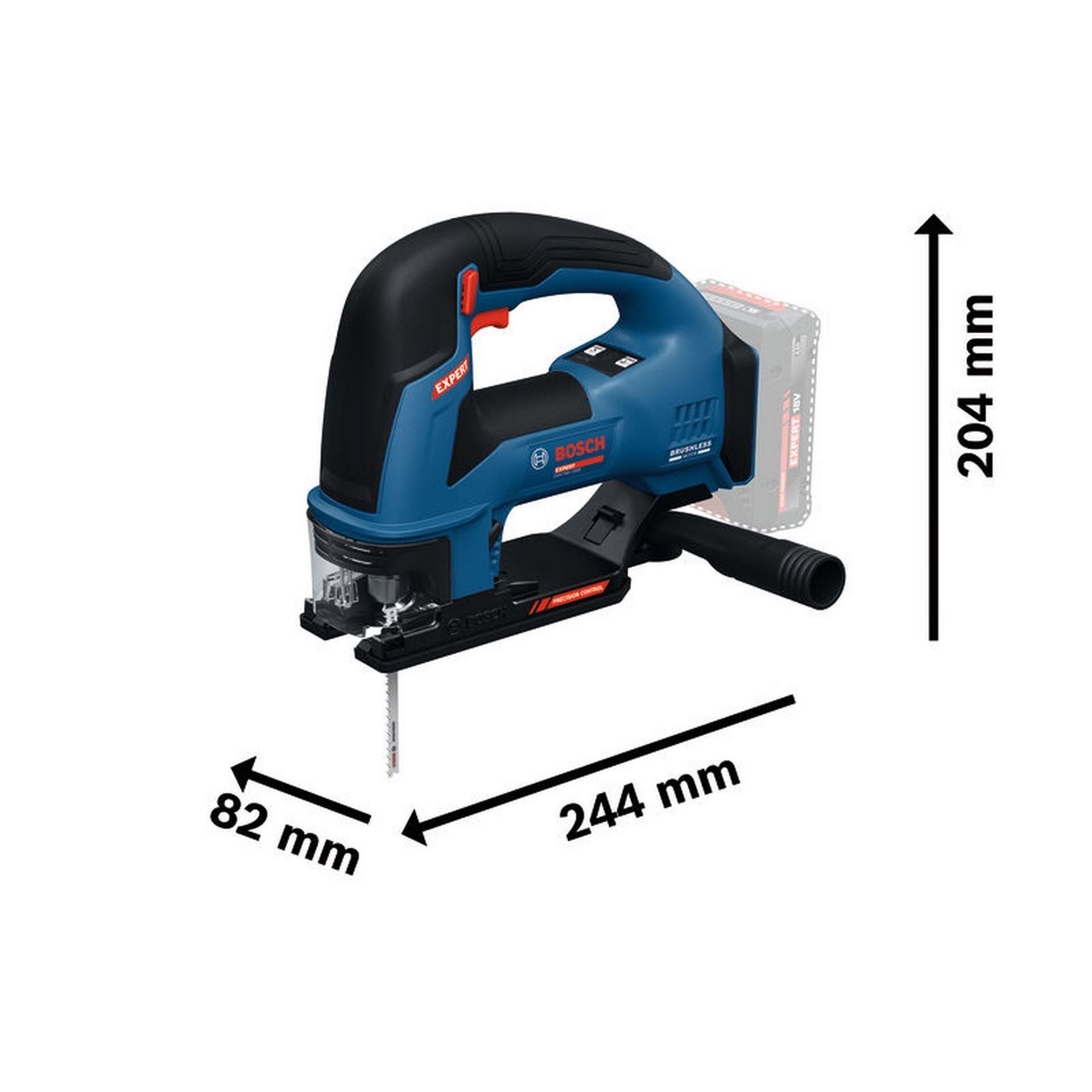 Bosch Stichsäge EXST18V-155B #06015B1100