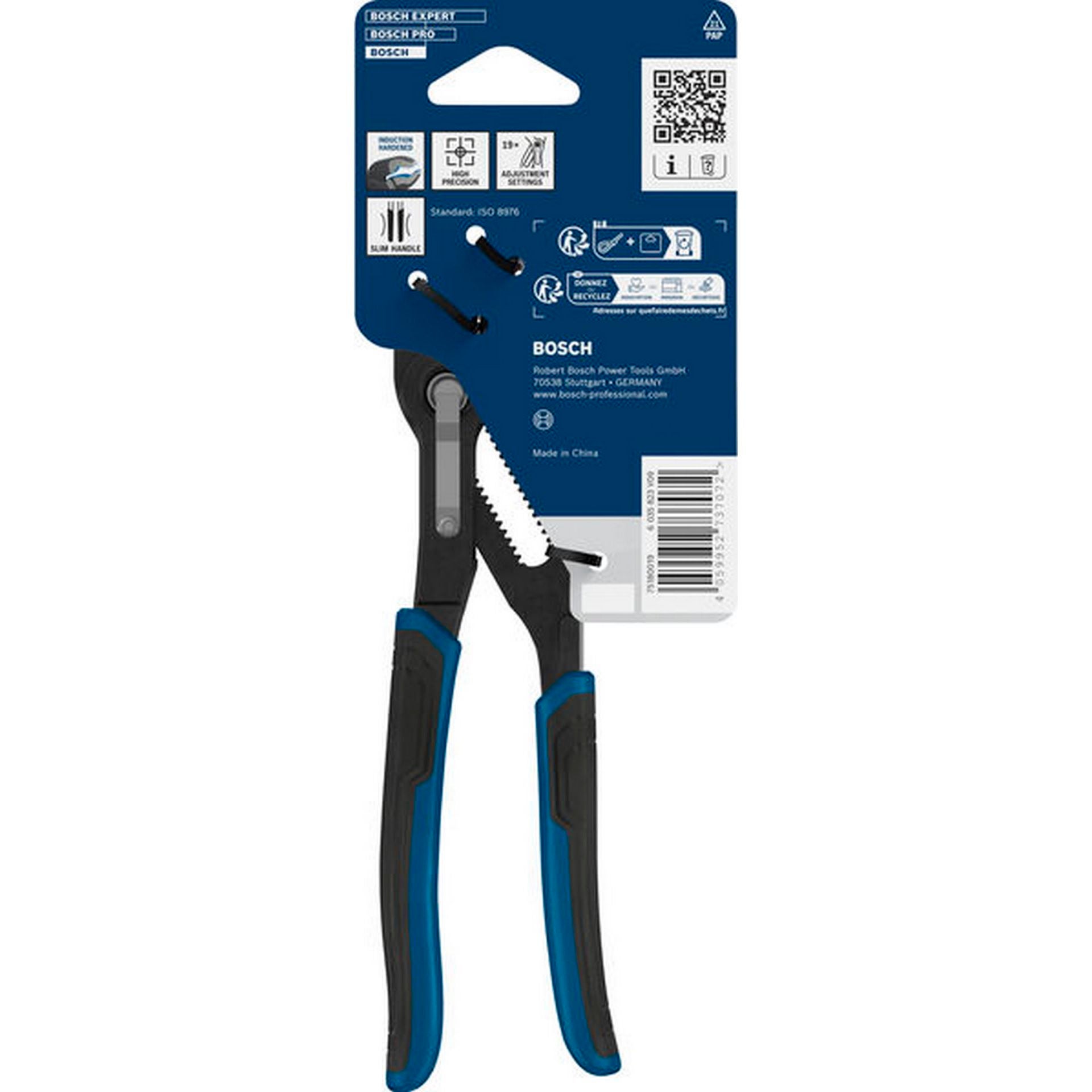 Bosch Wasserpumpenzange 180 mm, Mehrkomponentengriffe #1600A039RA