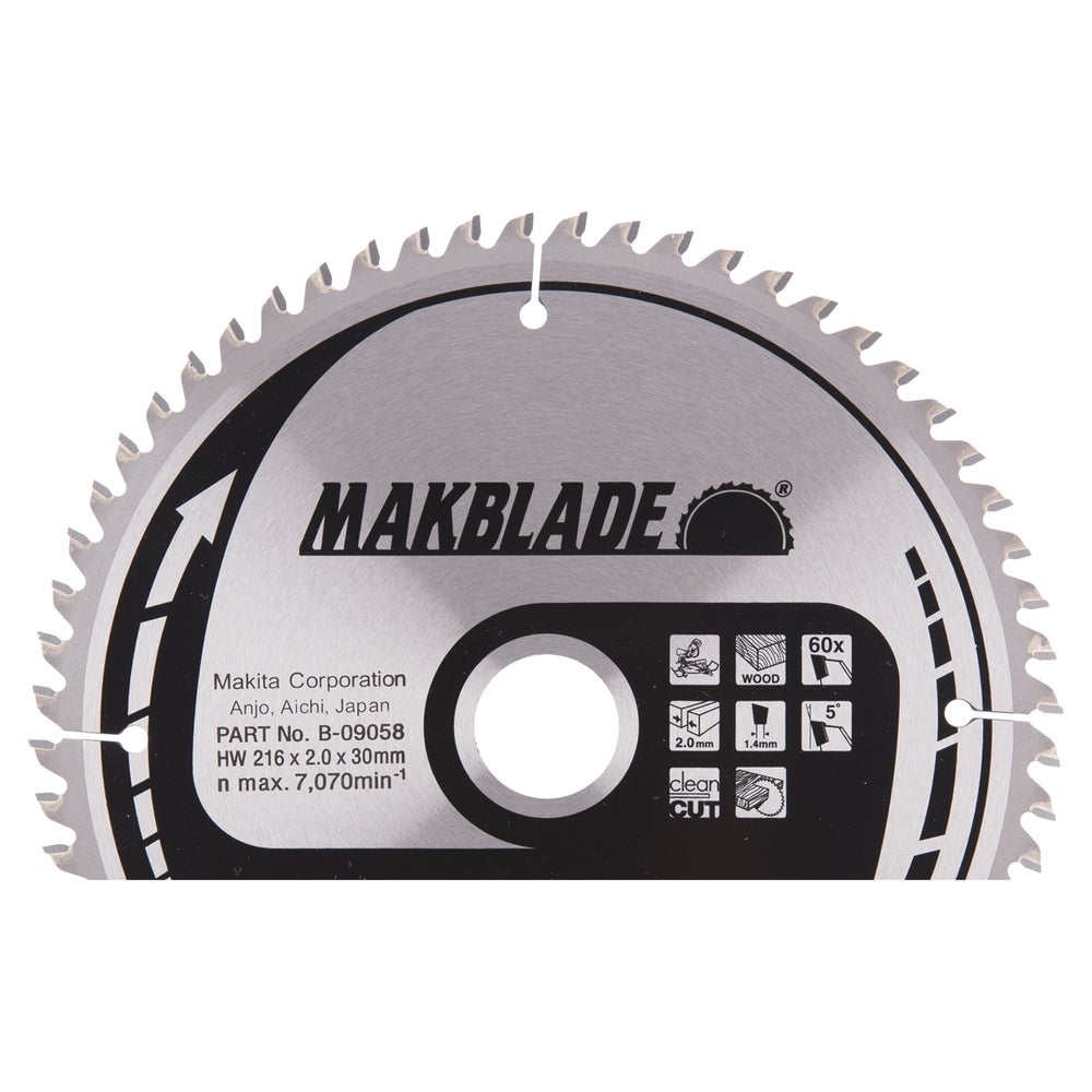 Makita Kreissägeblatt, MAKBLADE #B-09058