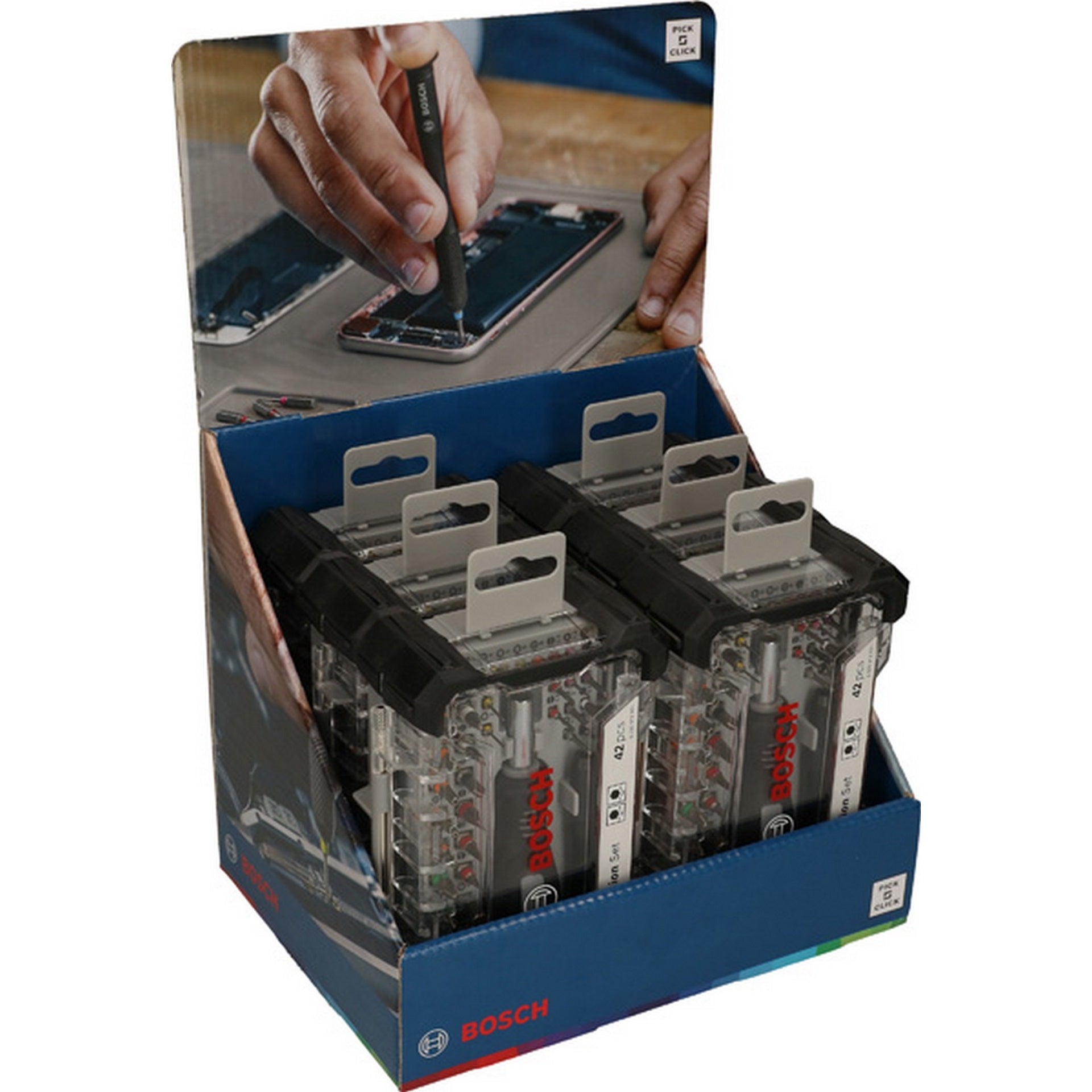 Bosch Schraubendreher-Set mit Präzisions- und Standardbits, 42-tlg #2607002835