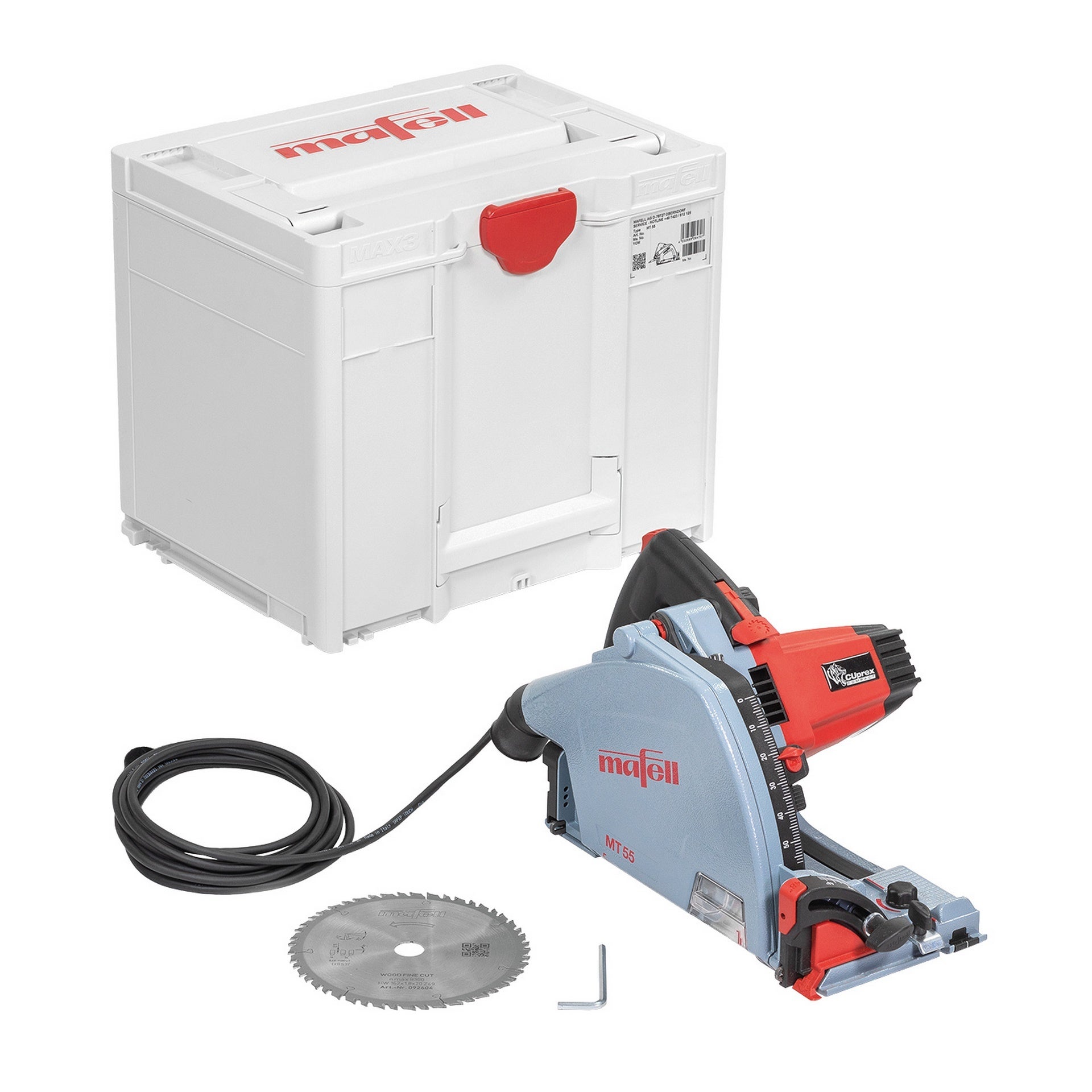 Mafell Tauchsäge MT 55 im MAX3 #91F402