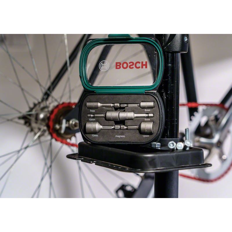 Bosch Steckschlüssel-Set, 6-teilig, 50 mm, 6 - 13 #2607017313