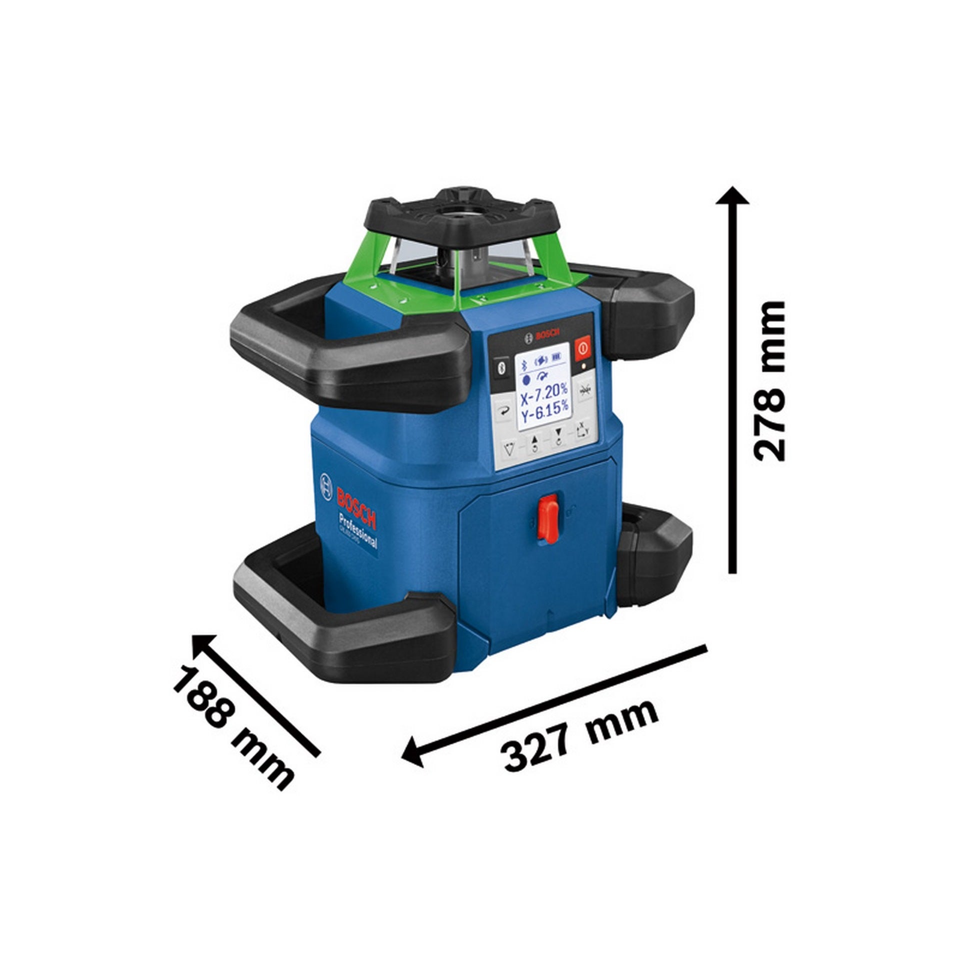 Bosch Rotationslaser GRL 650 CHVG mit Messstab GR 500 Professional #06159940PR