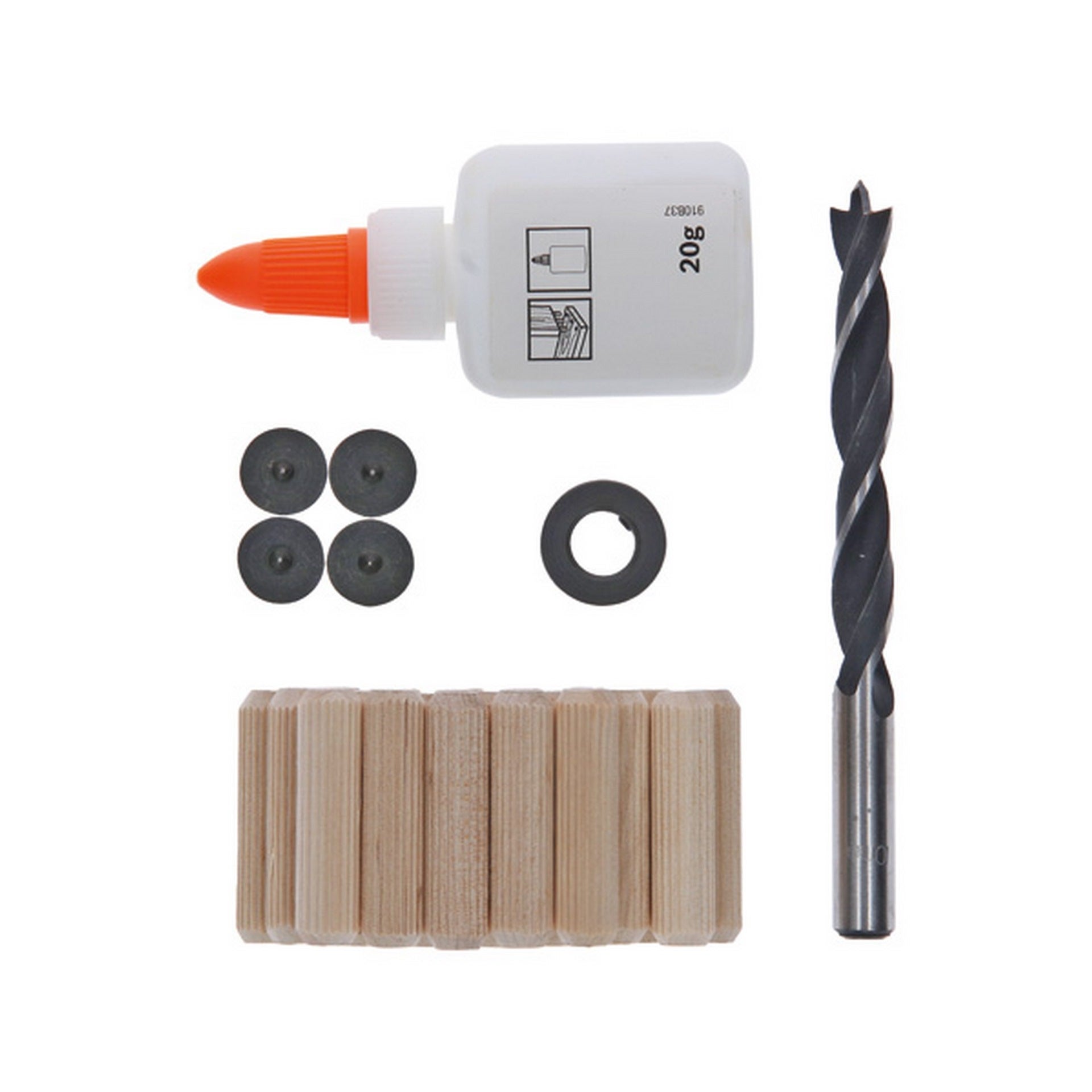 Bosch 27-tlg. Holzdübel-Set, 10 mm #2607000543