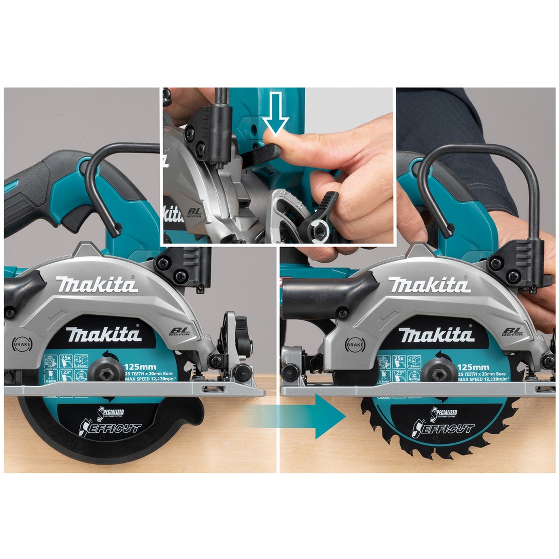 Makita Akku-Kreissäge XGT HS014GZ
