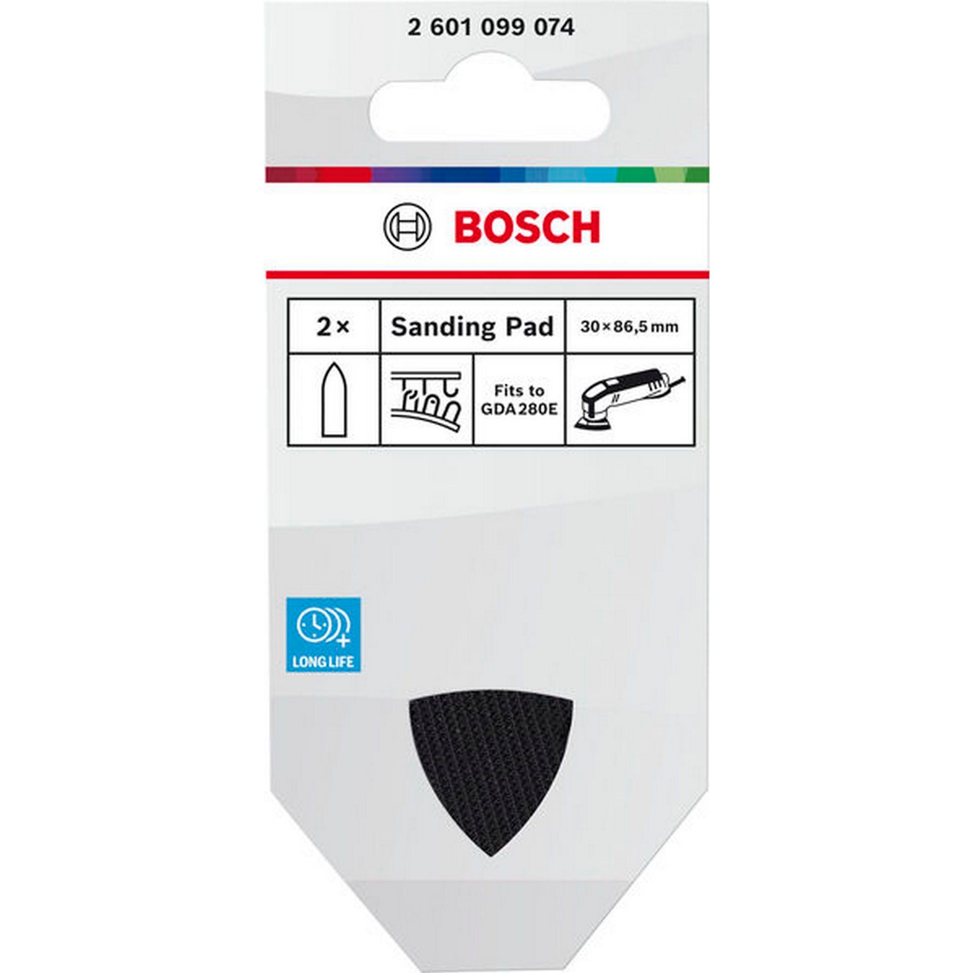 Bosch Zwischenlage für Schleifer, Klettverschluss-Ersatzmaterial #2601099074
