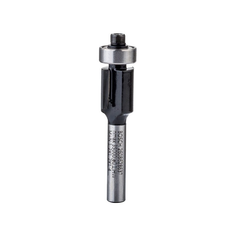 Bosch PRO Bündigfräser mit unterem Kugellager, D 1/2", L 1/2", S 1/4" #2608628637