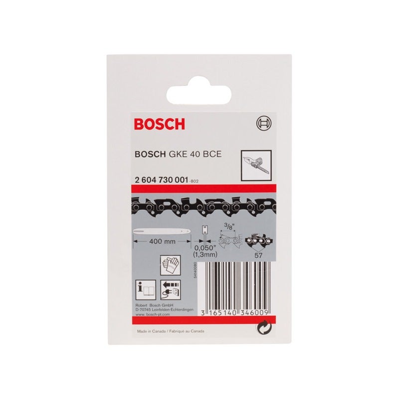 Bosch Kette für Bosch-Kettensäge, 400 mm #2604730001