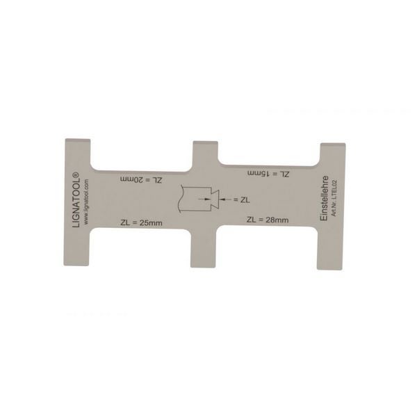 Lignatool Einstelllehre 15/20/25/28mm #LTA1070