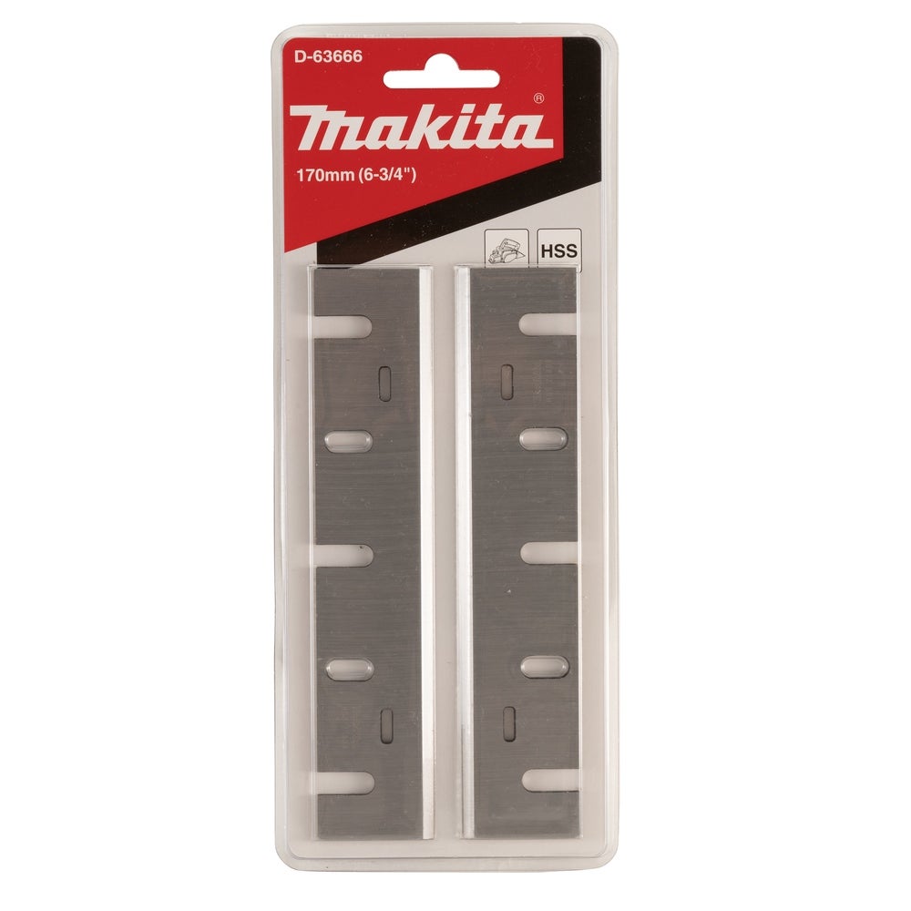 Makita HSS Hobelmesser 170 mm 2 Stk. #D-63666