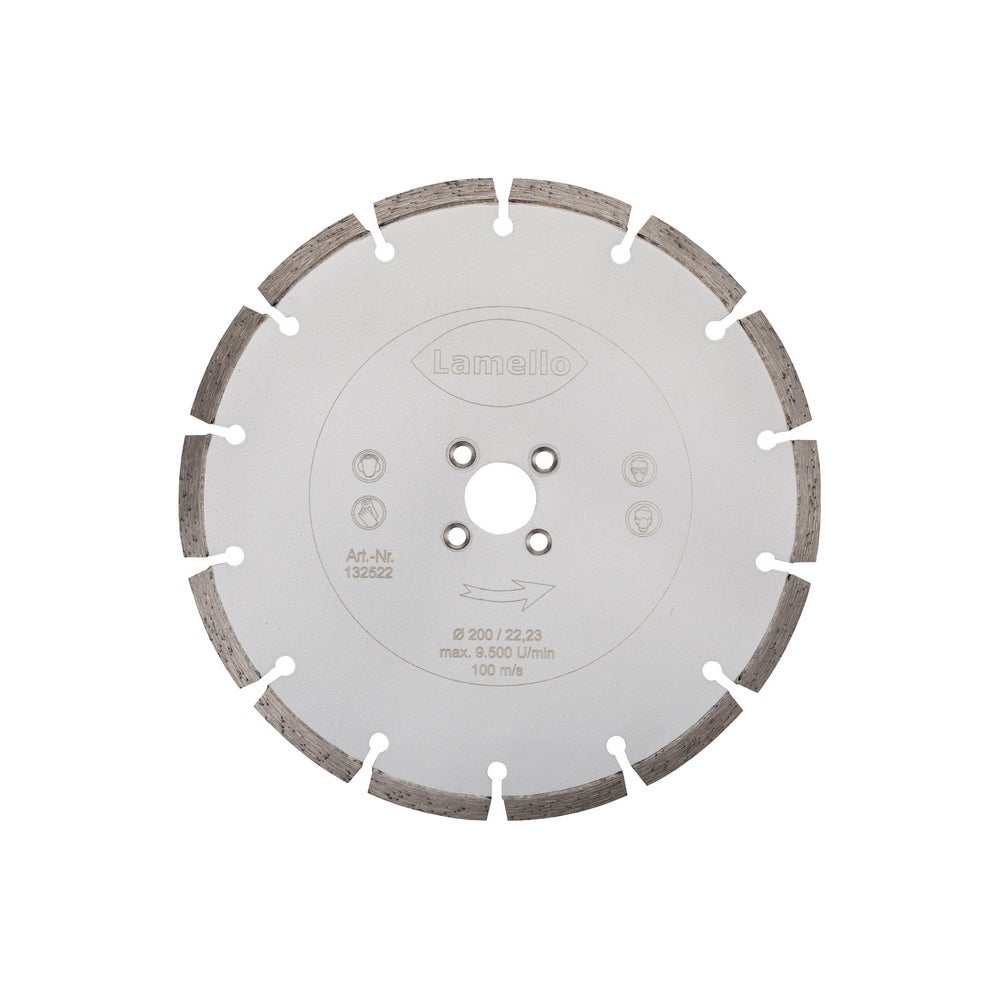 Lamello Tanga Delta Trennscheibe, DP, segmentiert, Ø200x2.6xØ22 mm, NL 4 #132522