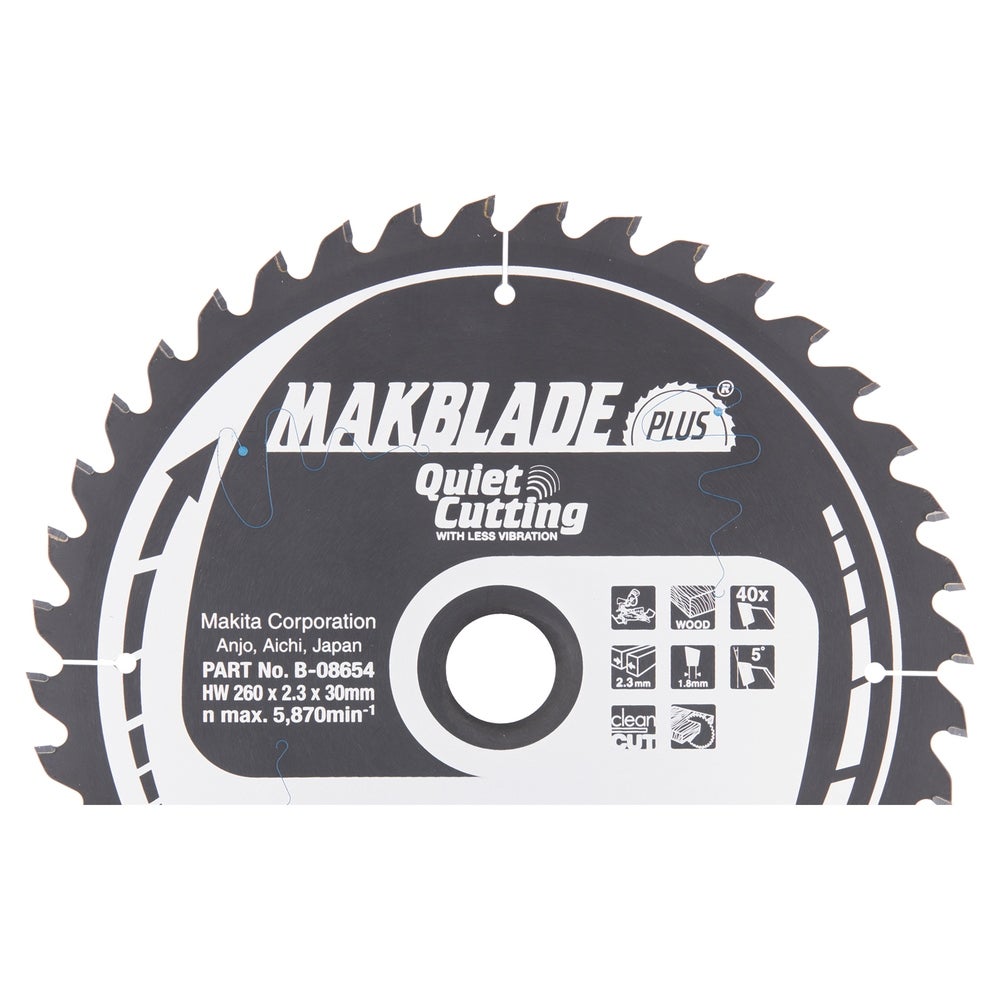 Makita Kreissägeblatt, MAKBLADE PLUS #B-08654