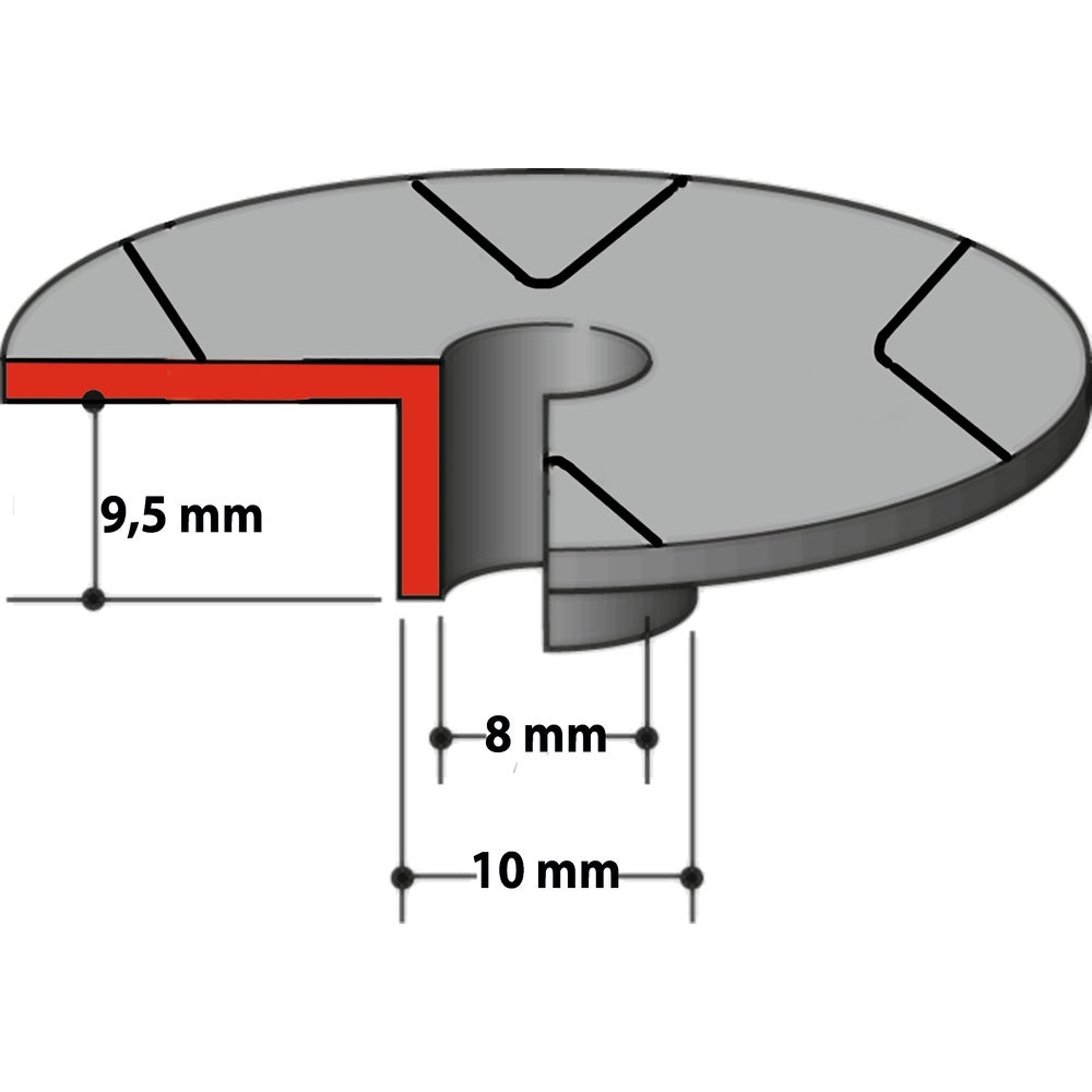 Makita Kopierhülse 8 x 10 x 10 mm #343577-5