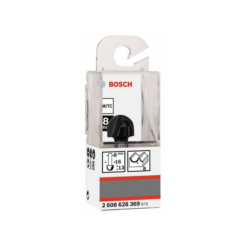 Bosch PRO Hohlkehlfräser, R 8 mm, S 8 mm #2608628369