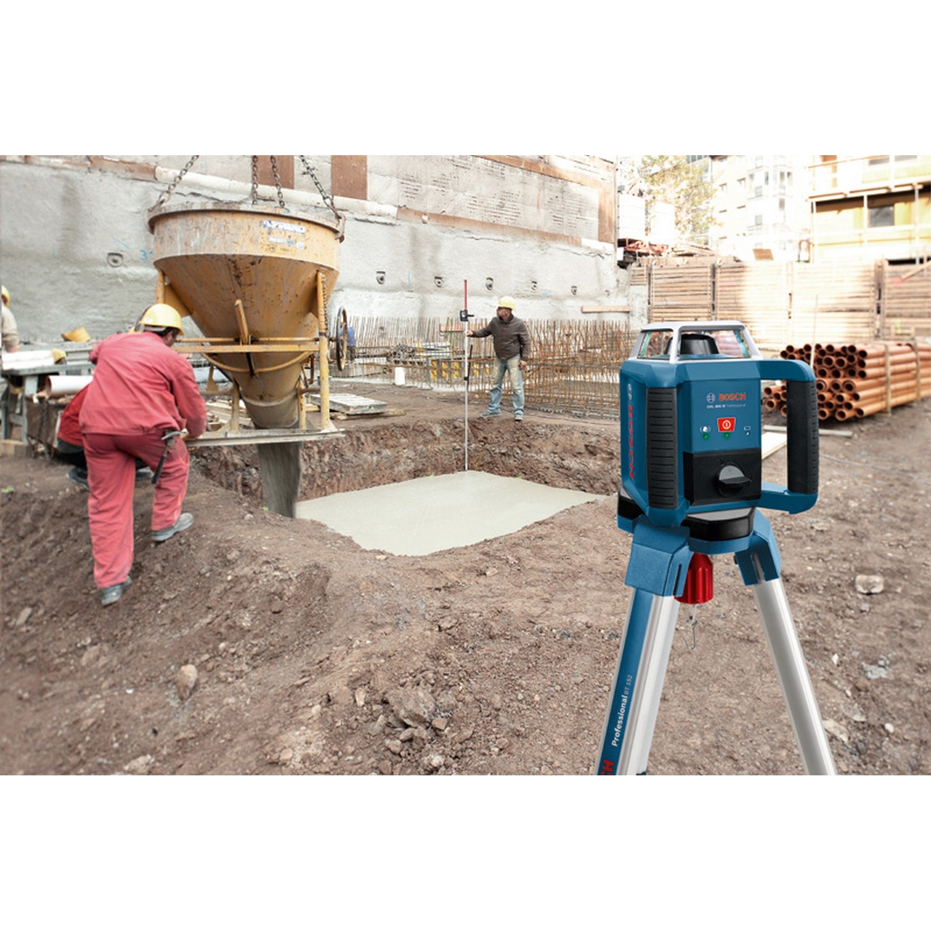 Bosch Rotationslaser GRL 400 H im Handwerkerkoffer #0601061800