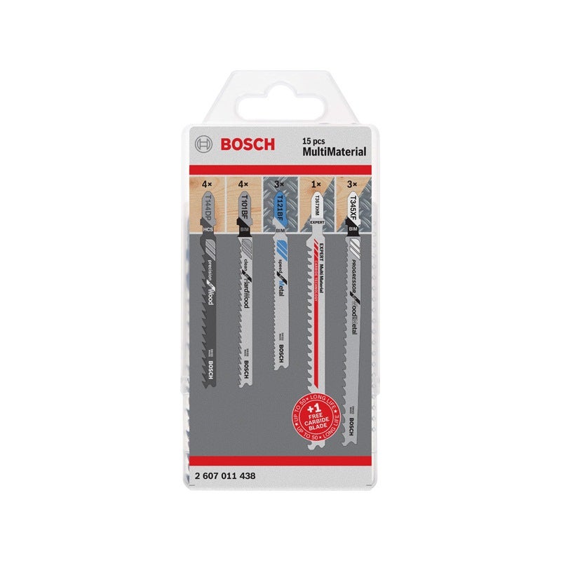 Bosch PRO Holz und Metall Universal-Set, 15-teilig #2607011438