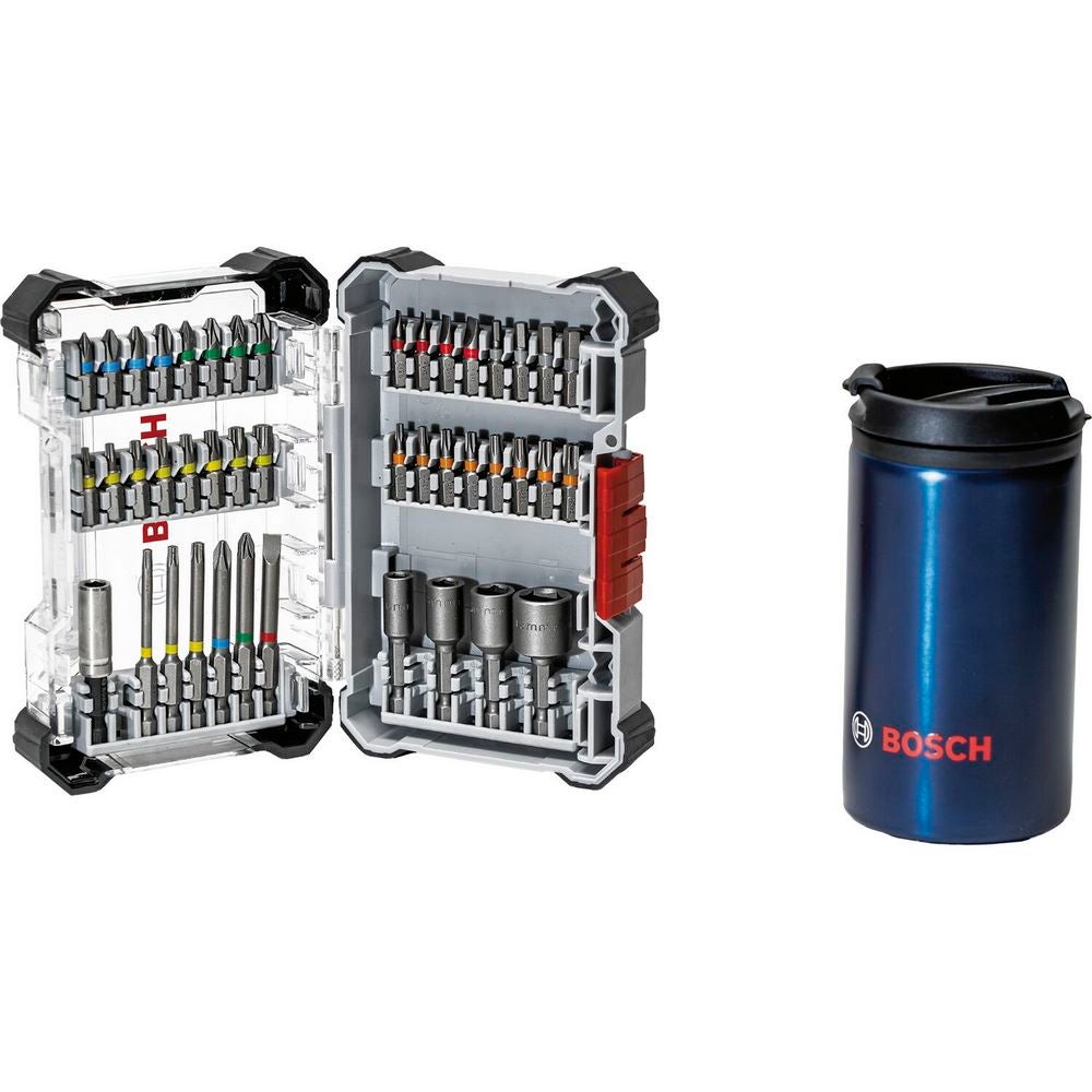 Bosch Extra Hard SchrauberbitSet 43tlg+Becher #061599767L