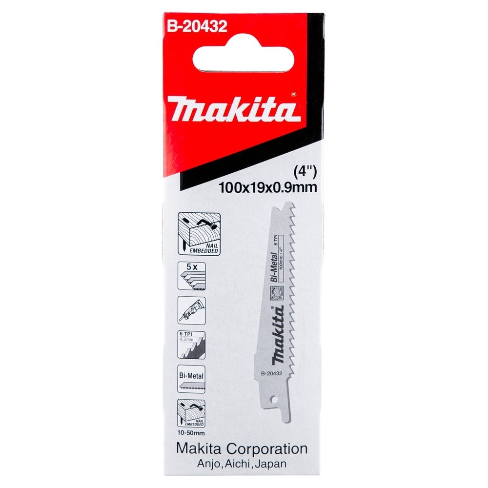 Makita Reciprosägeblatt #B-20432