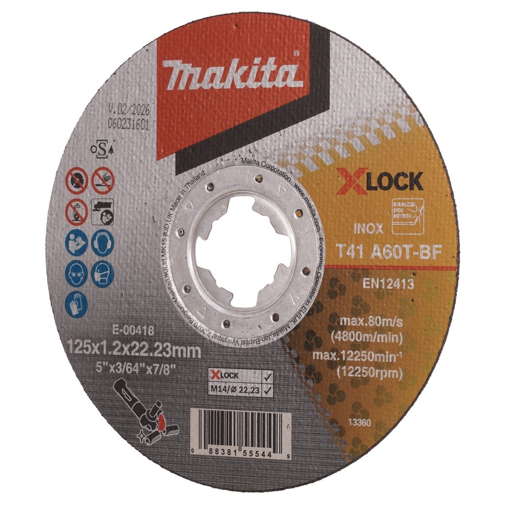 Makita Trennscheibe 125 mm A60T #E-00418