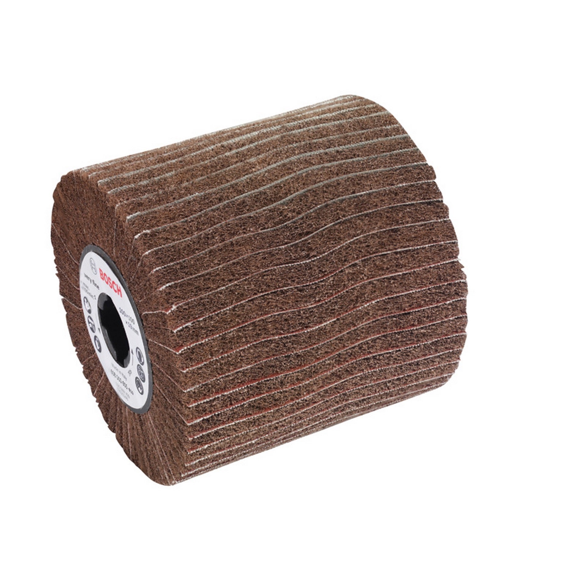 Bosch Lamellenschleifwalze mit Vlies, 19 mm, mittel, 100 mm #2608000603