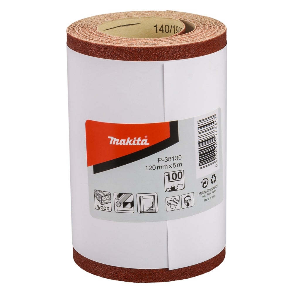 Makita Schleifpapier-Rolle, 120 mm x 5 m, K100 #P-38130