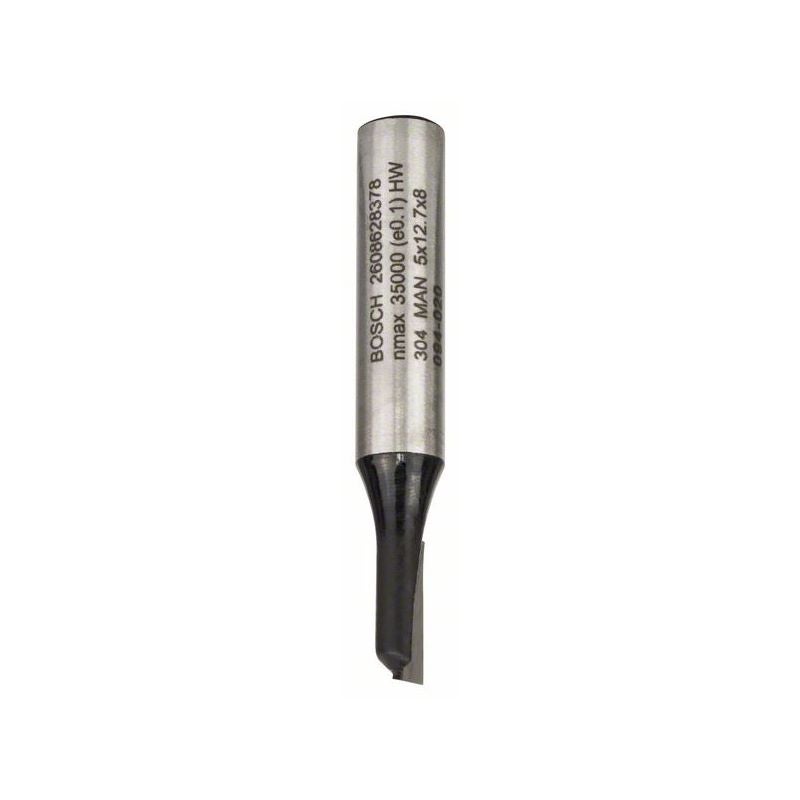 Bosch PRO Nutfräser, einschneidig, D 5 mm, L 12,7 mm, S 8 mm #2608628378