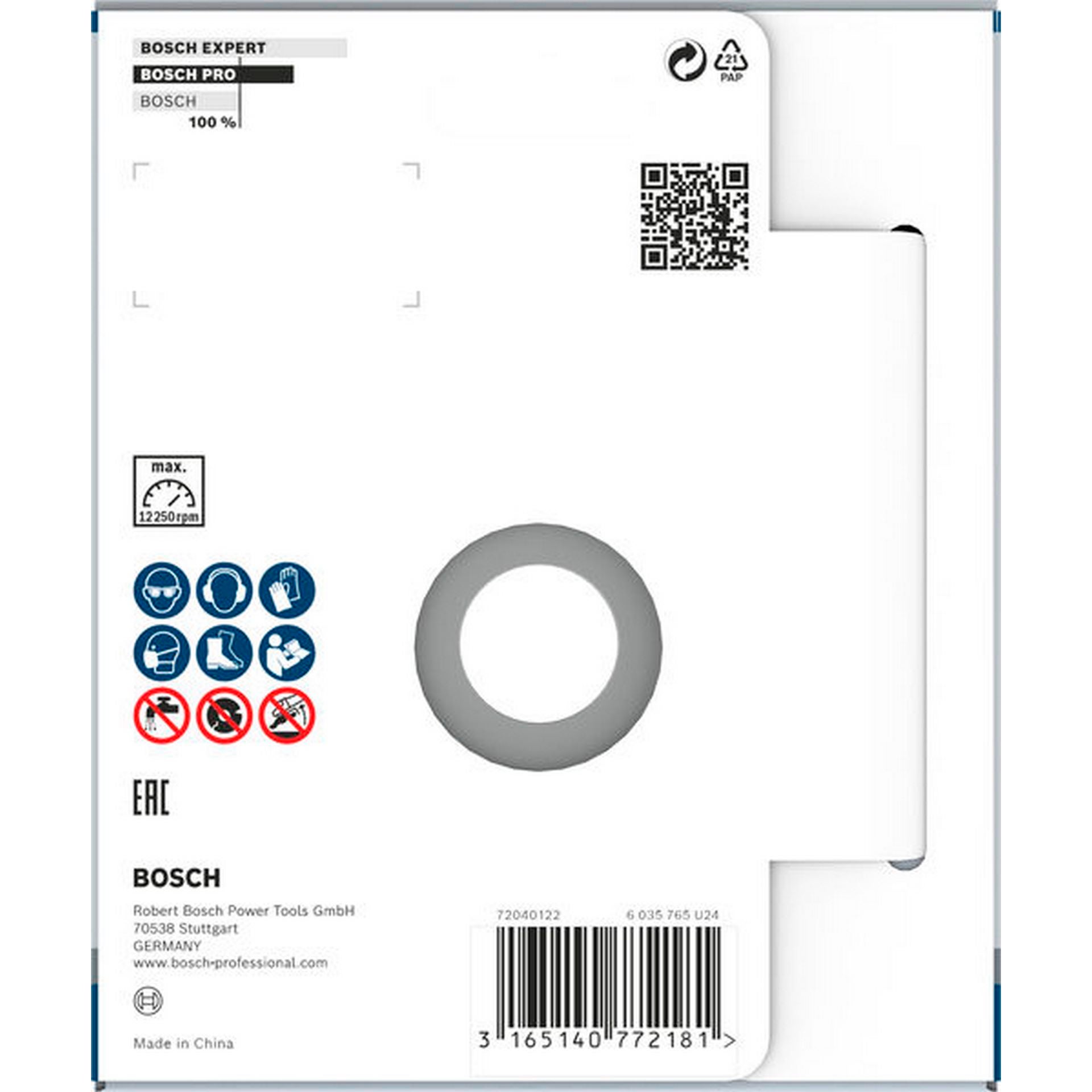 Bosch PRO Multi Material Topfscheibe, 5 x 125 x 22,23 mm #2608201231