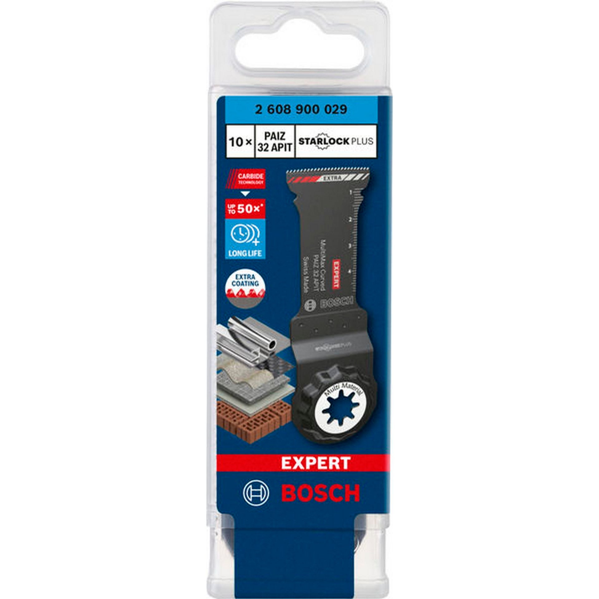 Bosch EXPERT MultiMax PAIZ 32 APIT Tauchsägeblatt, 32 mm, 10-tlg. #2608900029