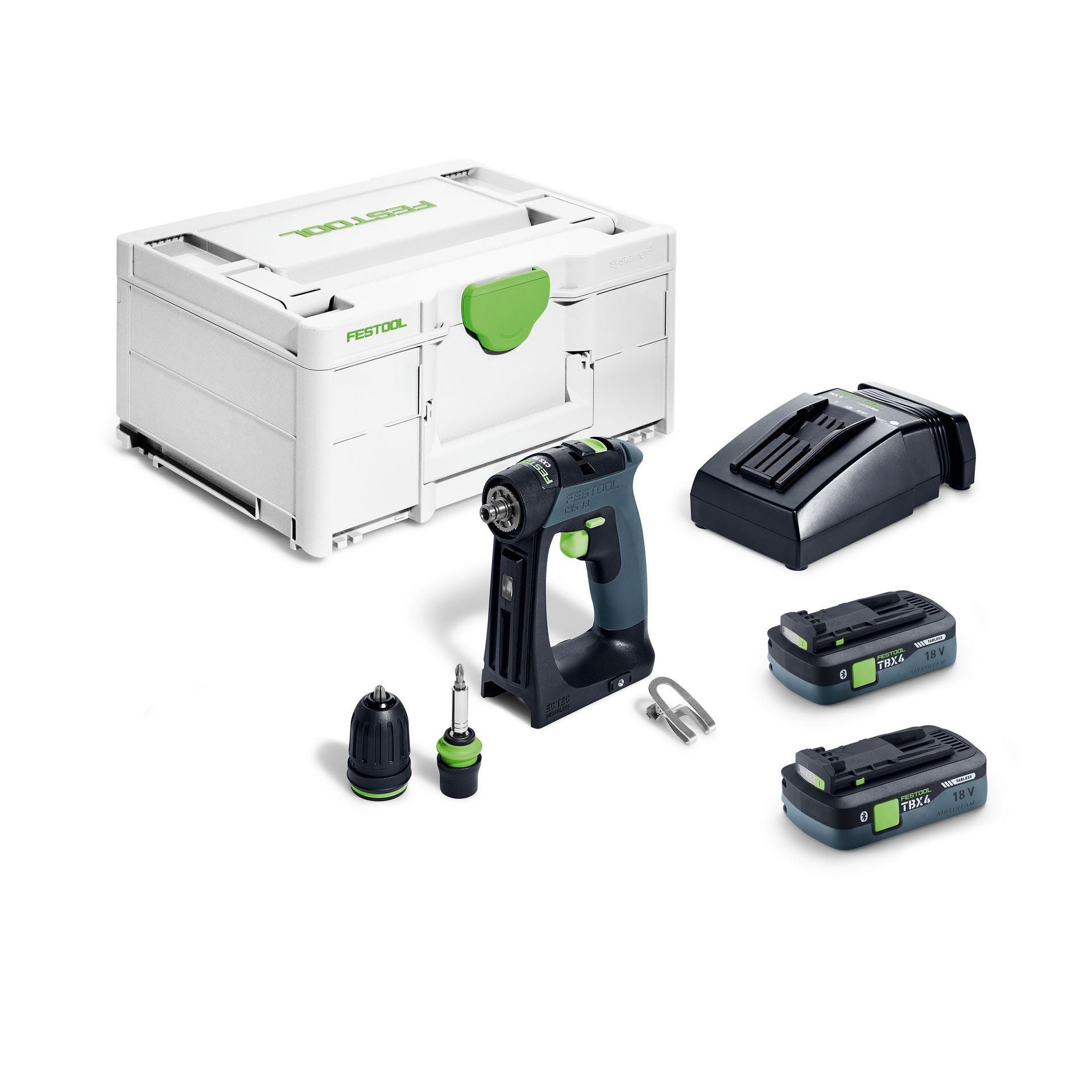 Festool Akku-Bohrschrauber CXS 18 TBX4,0 I-Plus #579345