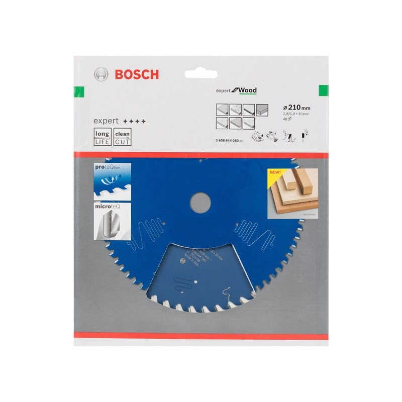 Bosch EXPERT Wood Kreissägeblatt, 210x2,8/1,8x30 mm, Z48 #2608644060