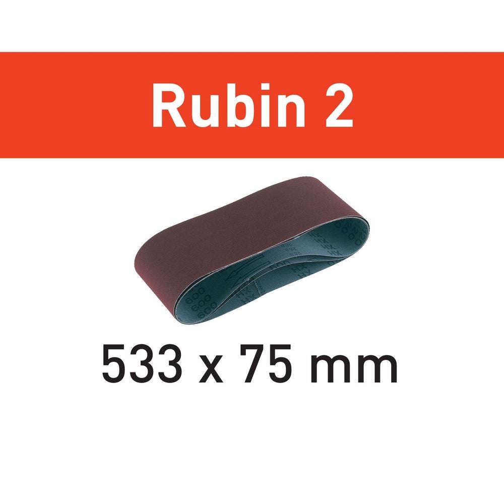 Festool Schleifband Rubin L533x75 P150 RU/10 #499160
