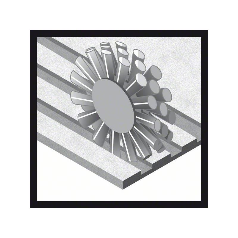 Bosch PRO Multi Material clean Scheibenbürste, gerader Schaft, 100 x 1 mm #2608622055