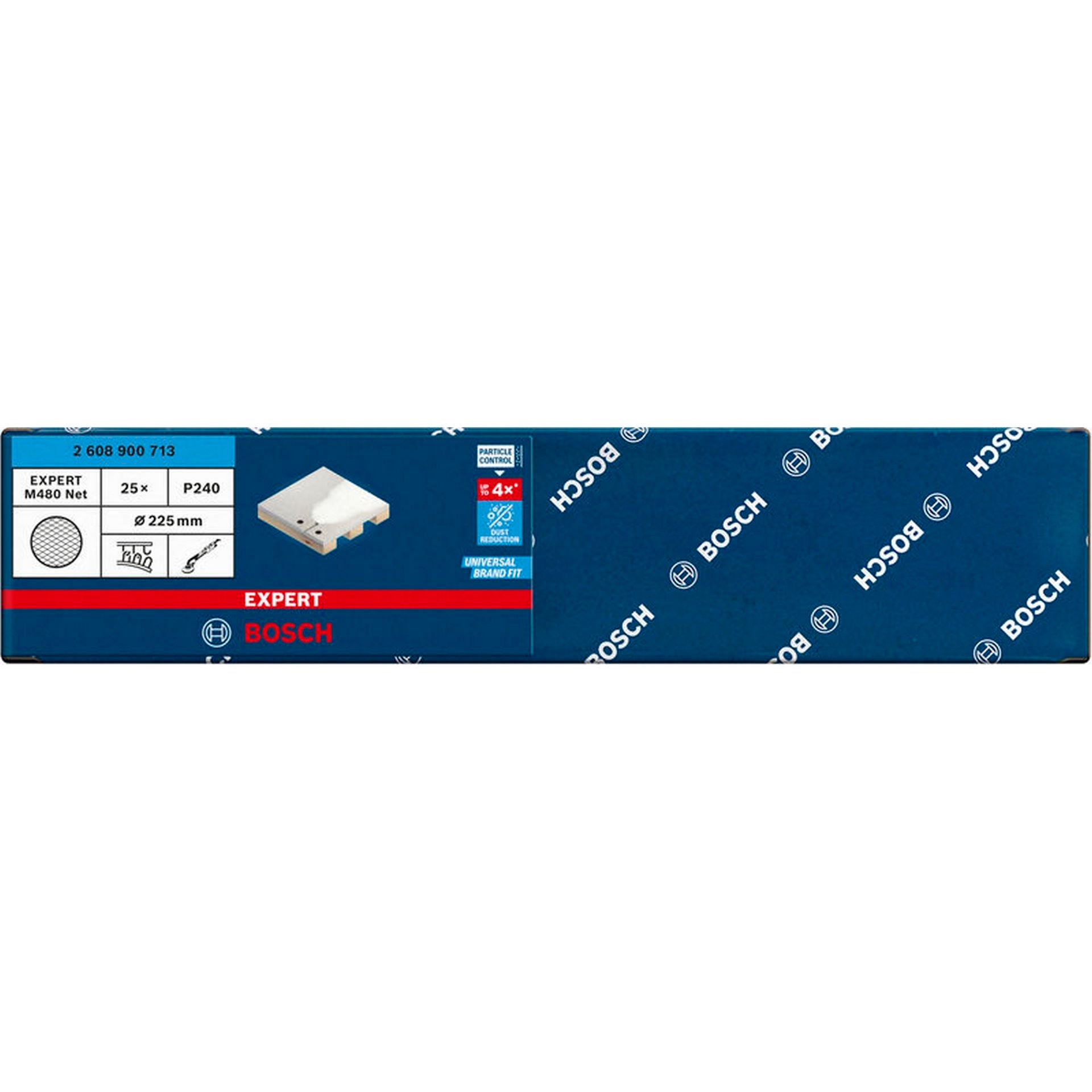 Bosch EXPERT M480 Schleifnetzscheibe, 225mm, K240, 25-tlg. #2608900713