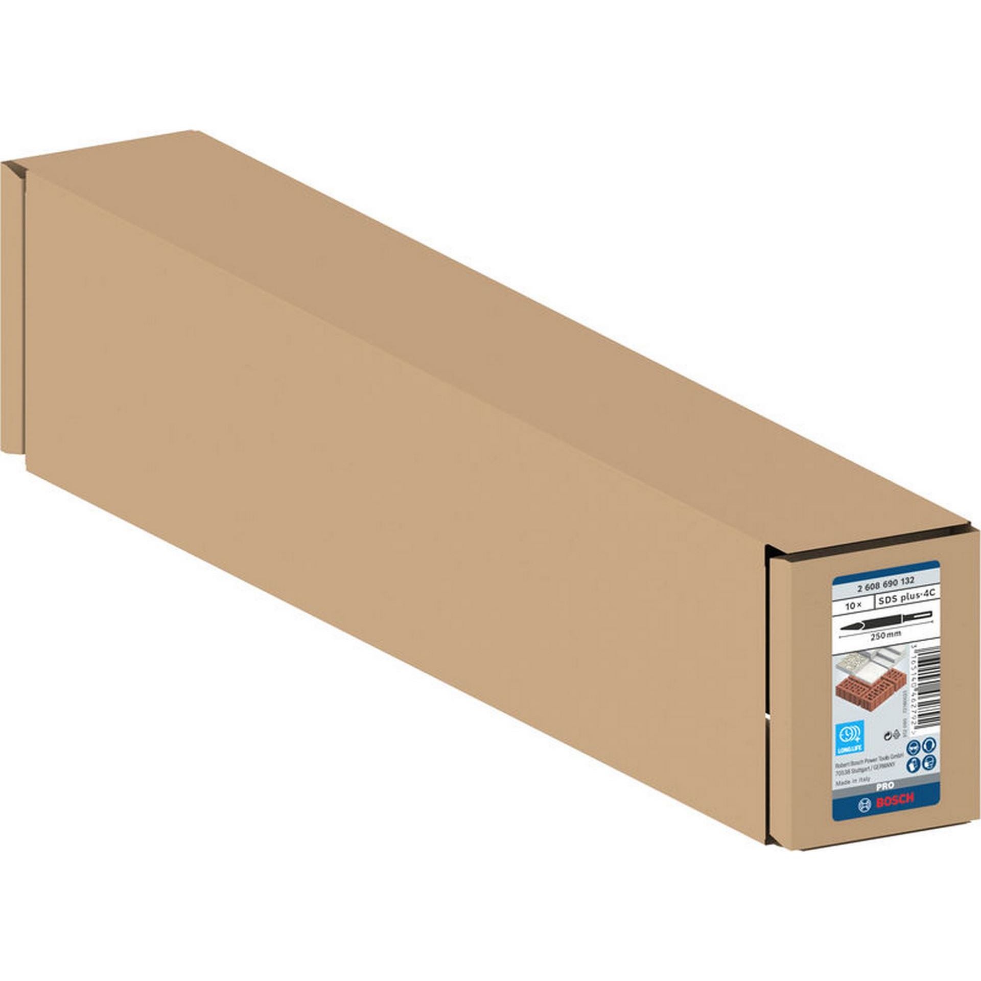 Bosch PRO SDS plus-4C Spitzmeißel-Set, 250 mm, 10-tlg. #2608690132