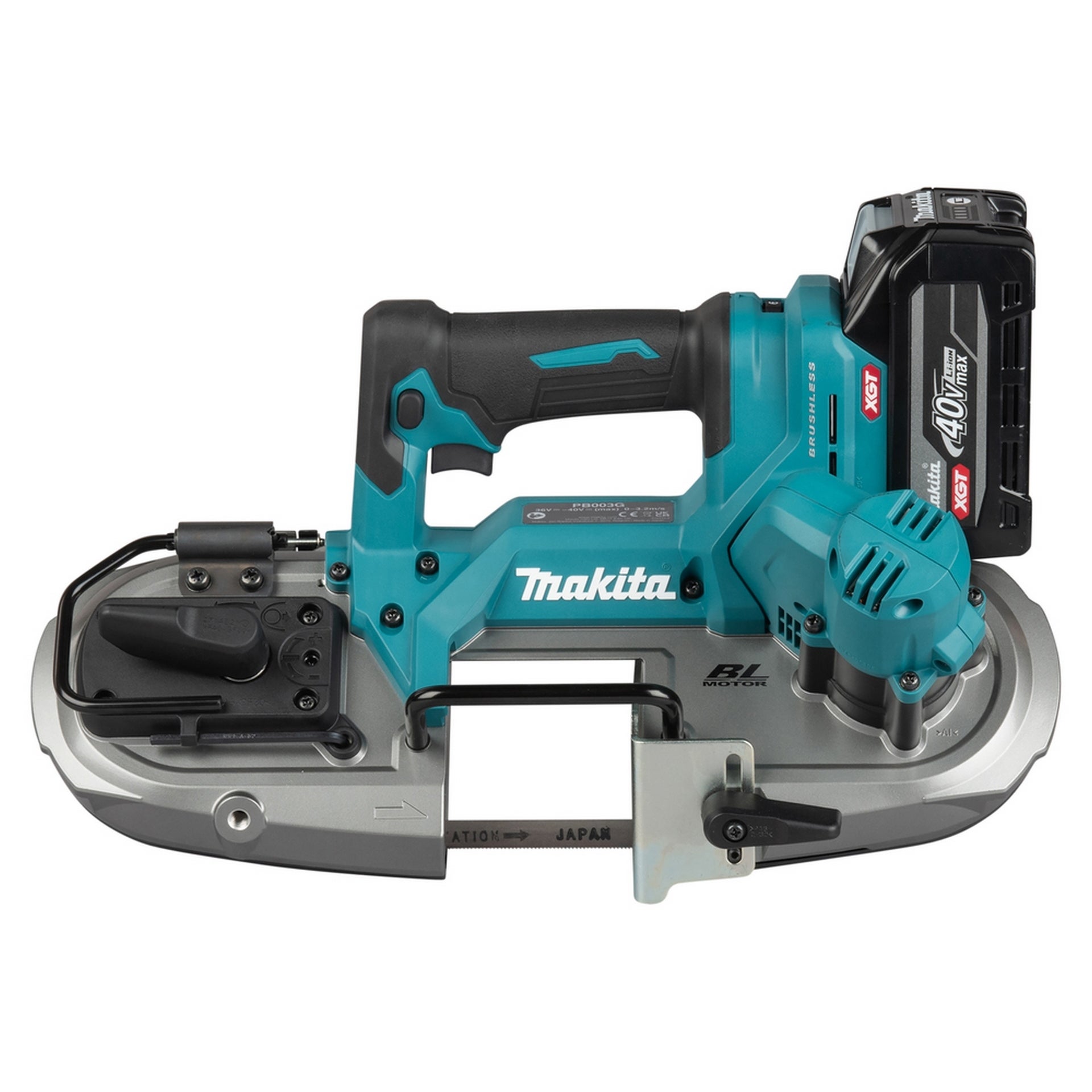 Makita Tragbare Akku-Bandsäge XGT PB003GZ